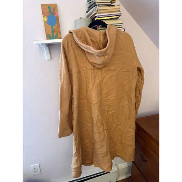 Fjall M coat wool hooded camel - Picture 5 of 8